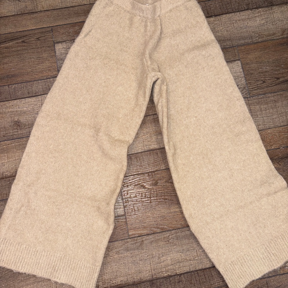 Womens Zara Tan/Cream Trousers